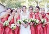 Finding The Perfect Bridesmaids Dresses Pink-One-Shoulder-Bridesmaid-Dresses-with-Big-Bow.jpg