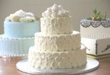Something Sweet wedding cake