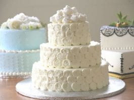 Something Sweet wedding cake
